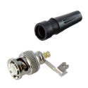 SAFIRE connector - BNC to screw - Compatible with any cable - Universal, no crimper needed - Only requires one screw