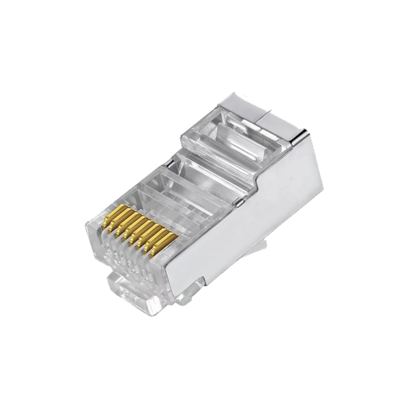Connectors - RJ45 FTP CAT 6 for crimping - FTP cable compatible - 20 mm (L) - 10 mm (W) - 5 g CON300-FTP6 MARCA BLANCA 1 - Artma