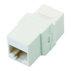 Verbinder - UTP Kabelverbinder - Eingangsanschluss RJ45 - Ausgangsstecker RJ45 - Kompatible UTP-Kategorie 5E - Geringe Verluste 