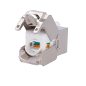 Connector for FTP cable - Output connector RJ45 - Compatible FTP category 6 - Easy installation without tools KS6-FTP-TL180 M