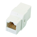 Verbinder - UTP Kabelverbinder - Eingangsanschluss RJ45 - Ausgangsstecker RJ45 - Kompatible UTP-Kategorie 6A - Geringe Verluste 