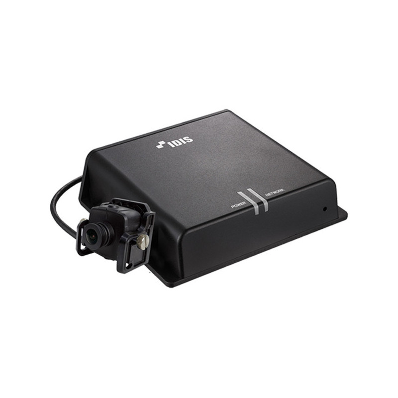 IDIS IP-Gerät und 2 MP Pinhole-Linse-Set, 2,4 mm, NDAA, schwarz, versteckt - 1