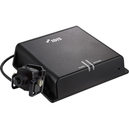 IDIS IP-Gerät und 2 MP Pinhole-Linse-Set, 2,4 mm, NDAA, schwarz, versteckt - 1