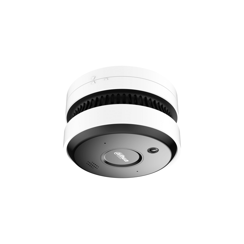 Dahua Rauchmelder mit eingebauter IP-Kamera, 5MP, 2mm, AI-fire, versteckt - DHI-HY-SAV849HAP-E - 1