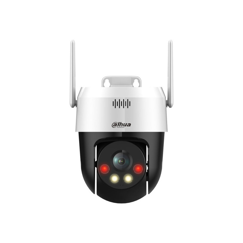 Dahua IP-WLAN-Speed-Dome-Kamera, 2 MP, 4 mm, IR 30 m, IP66, weiß - 1
