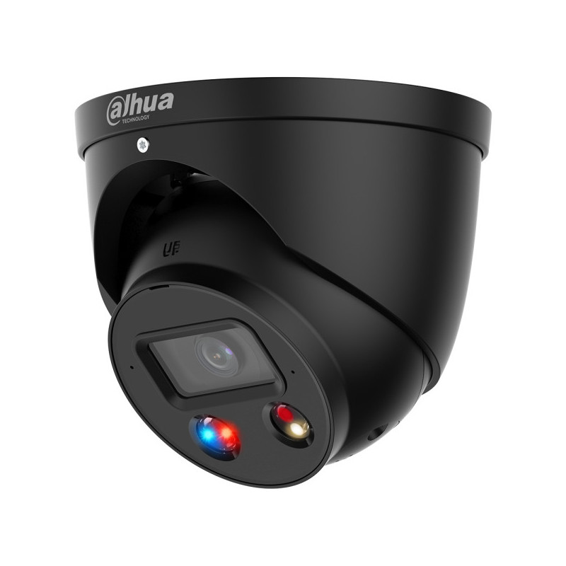 Dahua IP-Eyeball-Kamera, 4 MP, 2,8 mm, IR 30 m, IP67, schwarz - DH-IPC-HDW3449HP-AS-PV-0280B-S5-B - 1