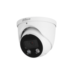 Dahua IP-Eyeball-Kamera, 5MP, Full Color, 3,6 mm fix, IR 30m, IP67, PoE, weiß - 1