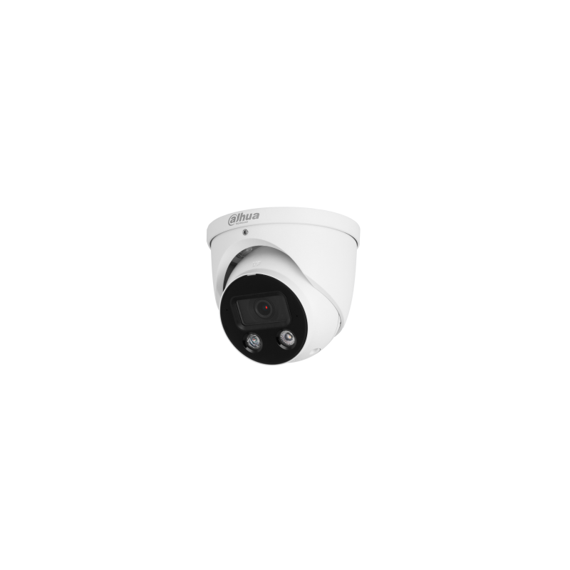 Dahua IP-Eyeball-Kamera, 5MP, Full Color, 3,6 mm fix, IR 30m, IP67, PoE, weiß - 1