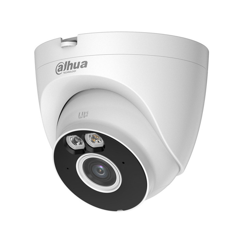 Dahua IP-WLAN-Eyeball-Kamera, 4 MP, 2,8 mm, IR 30 m, IP67, weiß - DH-IPC-T4AP-PV-0280B-EUR - 1