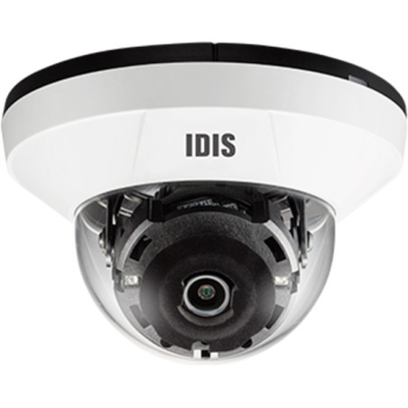 IDIS IP-Dome-Kamera, 2 MP, 2,8 mm, IR 20 m, NDAA, weiß - 1