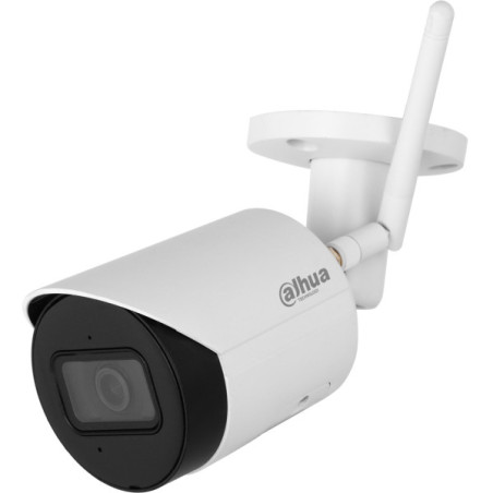 Dahua IP-WLAN-Bullet-Kamera, 2 MP, 2,8 mm, IR 30 m, IP67, IK10, weiß - 1