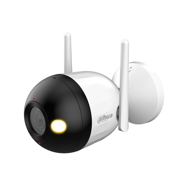 Dahua IP-WLAN-Bullet-Kamera, 4 MP, 3,6 mm, IR 30 m, IP67, weiß - DH-F4CP-PV-0360B-EUR - 1