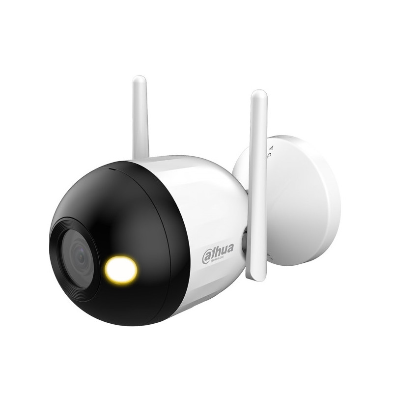 Dahua IP-WLAN-Bullet-Kamera, 4 MP, 3,6 mm, IP67, weiß - DH-F4C-LED-0360BB-EUR - 1