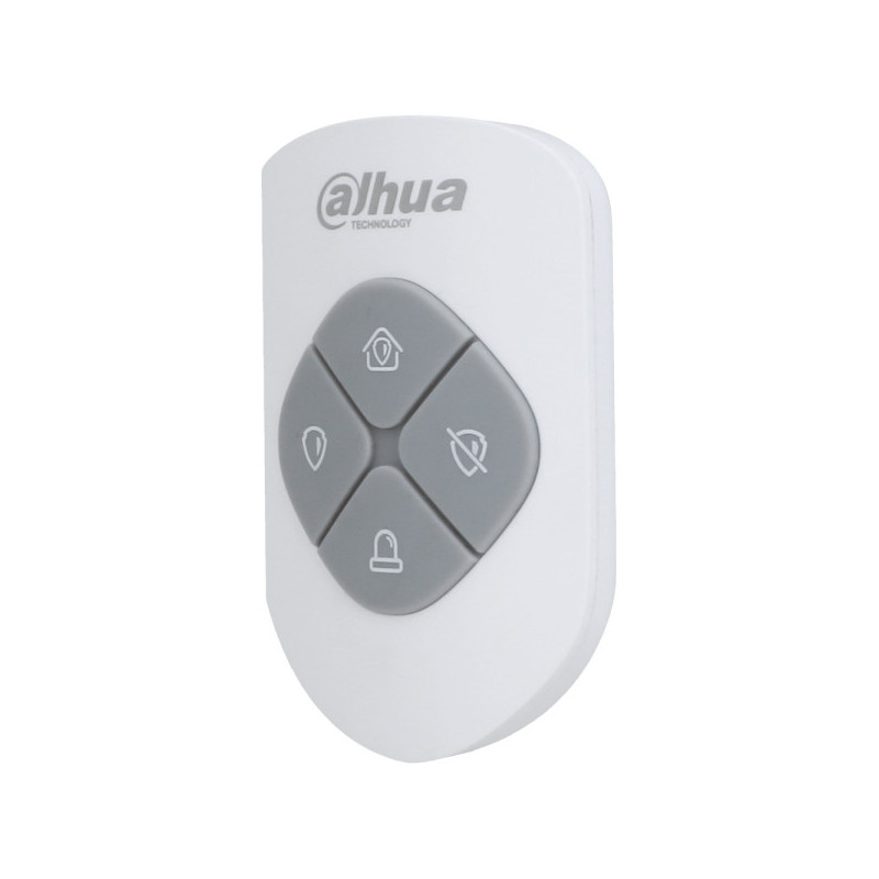 Dahua Funk-Fernbedienung, Handsender, 868 - 868,6 MHz, Grad 2, mit SOS Funktion, weiß - DHI-ARA24-W2(868) - 1