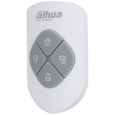 Dahua Funk-Fernbedienung, Handsender, 868 - 868,6 MHz, Grad 2, mit SOS Funktion, weiß - DHI-ARA24-W2(868) - 1