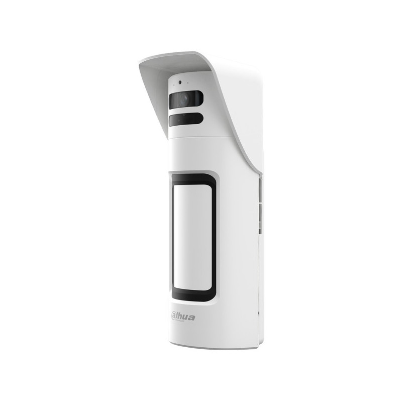 Dahua Funk-PIR/MW-Bewegungsmelder mit Kamera, 15m/90°, 868 - 868,6 MHz, IR 15m, Haustierimmun, Grad - DHI-ARD2251E-W2(868V) - 1
