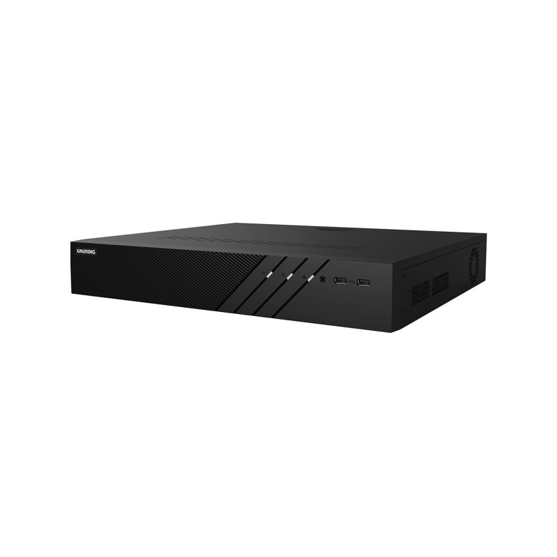 Grundig IP-PoE-Rekorder, 16 Kanäle, 4x SATA à 10 TB, 1,5U, schwarz - GD-RN-BP8616P - 1