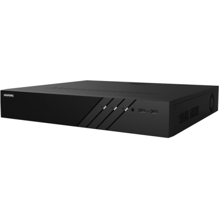 Grundig IP-PoE-Rekorder, 16 Kanäle, 4x SATA à 10 TB, 1,5U, schwarz - GD-RN-BP8616P - 1