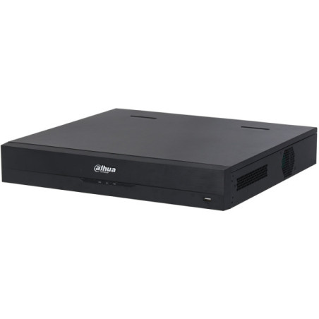 Dahua IP-PoE-Rekorder, 64 Kanäle IP, 16 Kanäle PoE, 4x SATA à 16 TB, 1.5U, schwarz - DHI-NVR5464-16P-EI - 1