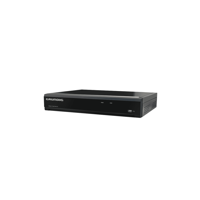 Grundig IP-Rekorder, 32 Kanäle, max. 8MP, H.265+, 4 SATA à 10TB - GU-RN-AP8232N - 1