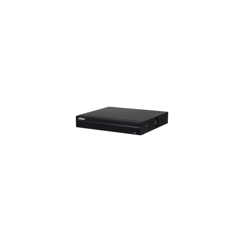 Dahua IP-Rekorder, Lite Serie, 4 Kanäle, max. 8MP, Smart H.265, 1 SATA à 10TB - DHI-NVR4104HS-P-4KS2/L - 1