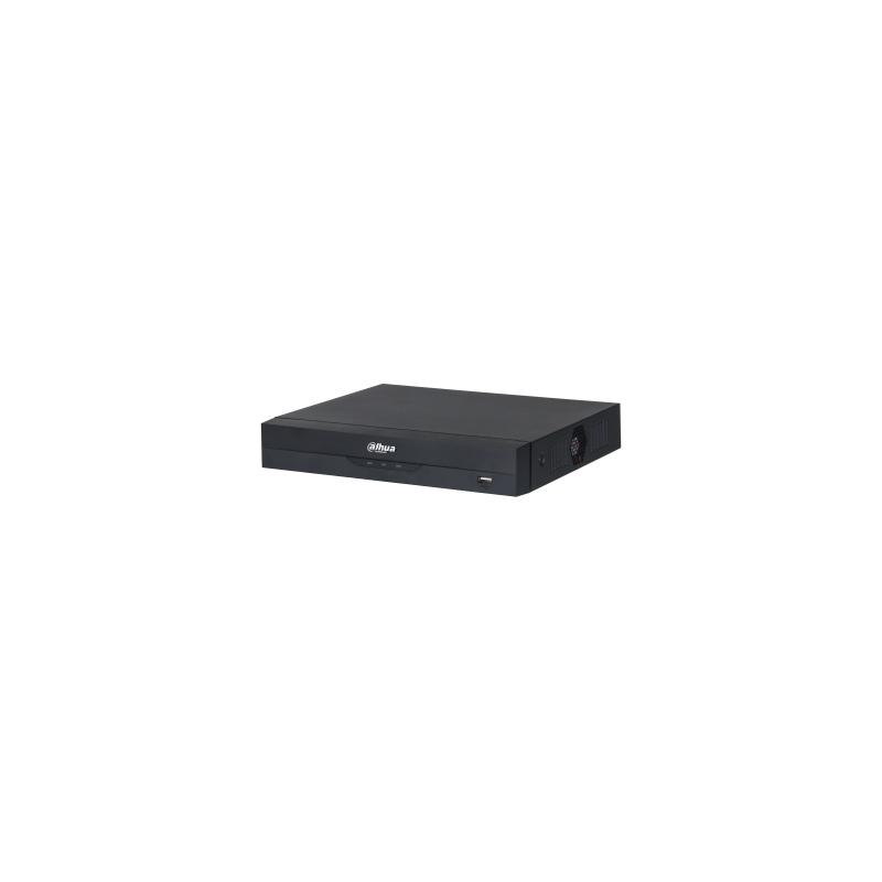 Dahua IP-PoE-Rekorder, WizSense, 4 Kanäle, max. 8MP, Smart H.265+, 1 SATA à 16TB - DHI-NVR4104HS-P-EI - 1