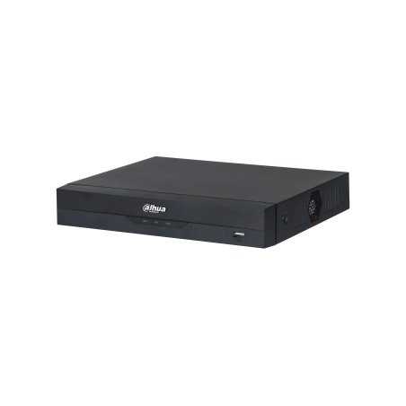 Dahua IP-PoE-Rekorder, WizSense, 4 Kanäle, max. 8MP, Smart H.265+, 1 SATA à 16TB - DHI-NVR4104HS-P-EI - 1