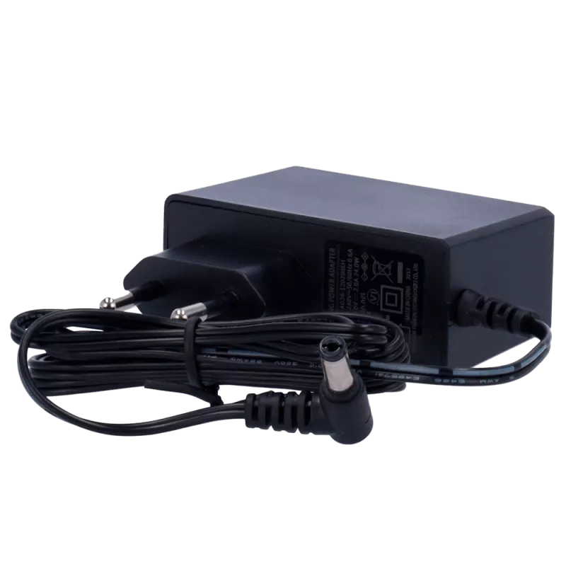 Steckernetzteil, Stabilisiert, 12V, 2A - Schwarz
