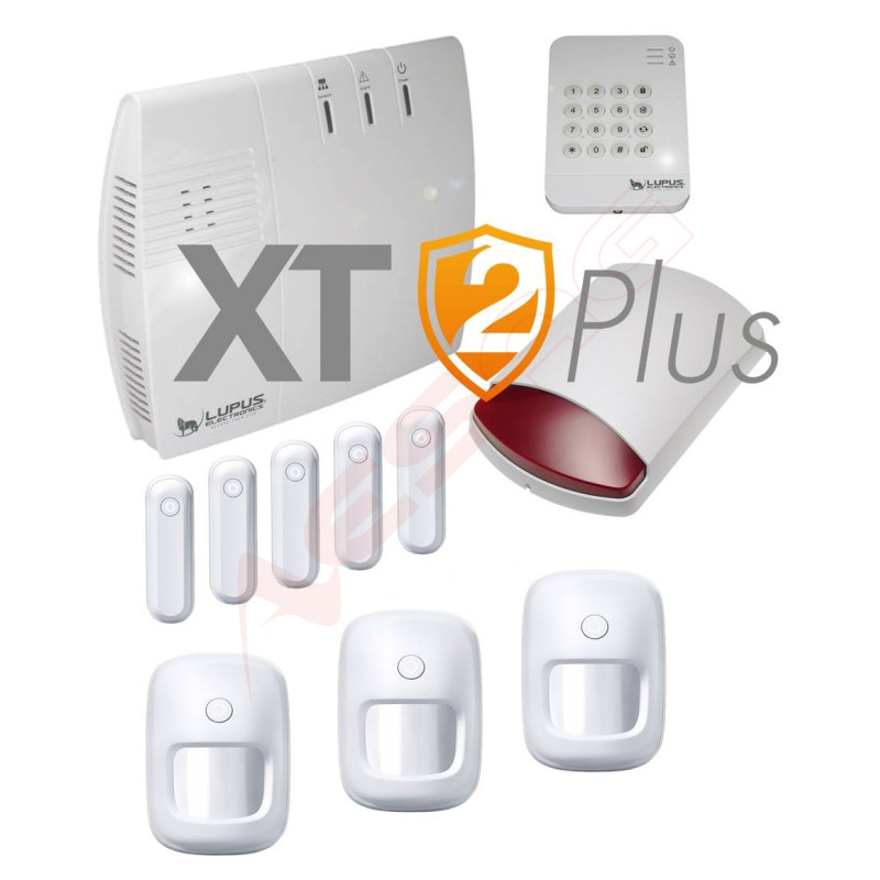 LUPUSEC - XT2 Starter Pack für Wohnung, Haus & Büro