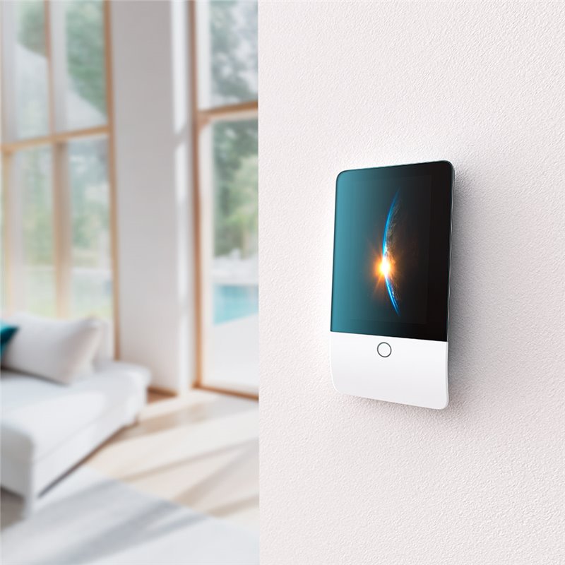 JABLOTRON | 5" Funk-Touch-Bedienteil NATUS, RFID, Weiss