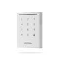 Jablotron BUS-Codetastatur mit RFID- &amp MIFARE-Leser, outdoor, weiß - JA-121E-WH - 1