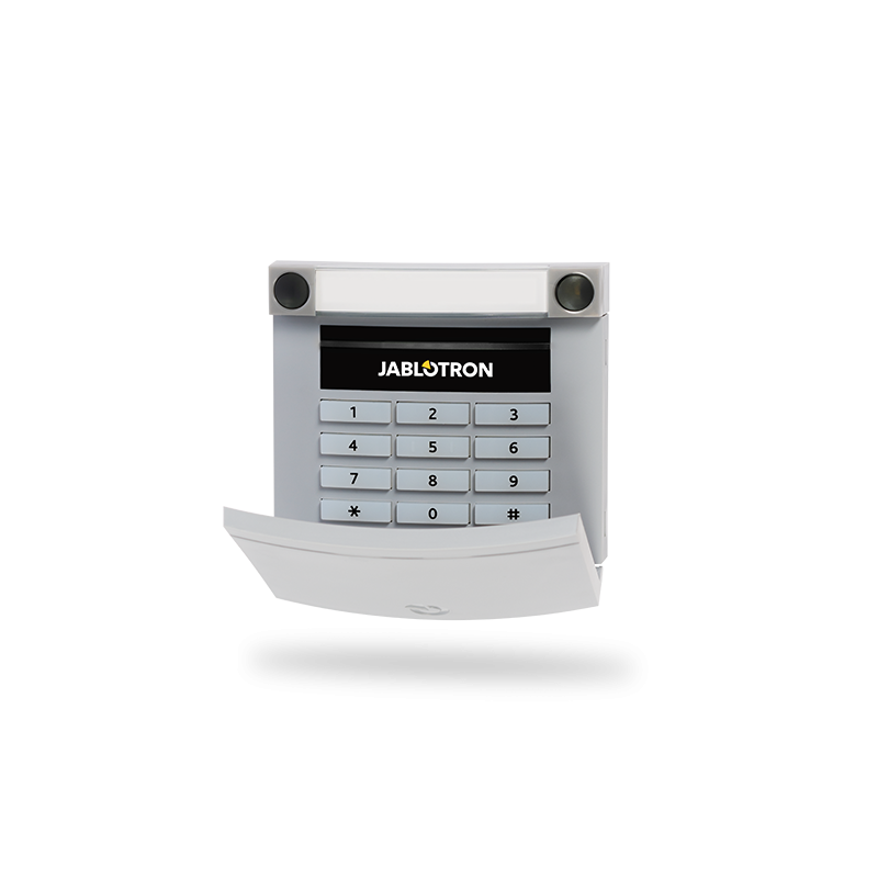 Jablotron BUS-Bedienteil mit Codetastatur und Leser - JA-113E-GR - 1
