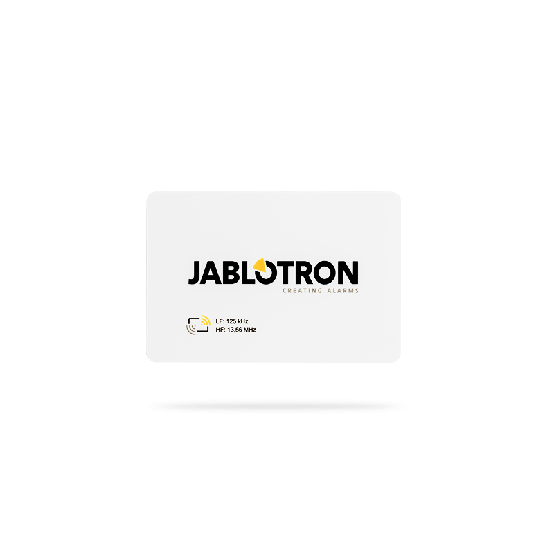 Jablotron Dual-RFID-MIFARE-Karte, weiß, 125kHz, 13,56MHz - 1