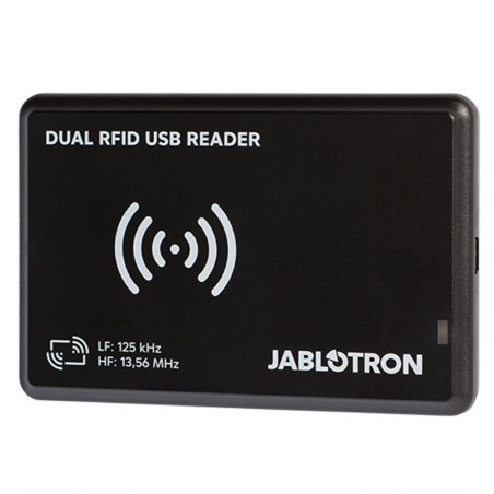 Jablotron Dual RFID-MIFARE-USB-Leser, 125kHz, 13,56MHz - JA-191T - 1