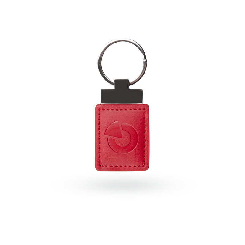 Jablotron RFID-Schlüsselanhänger rot, für JA100 System - JA-194J-RE - 1