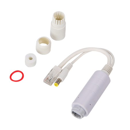 POE Splitter 15W, 12V, 2A - 10/100 Mbps