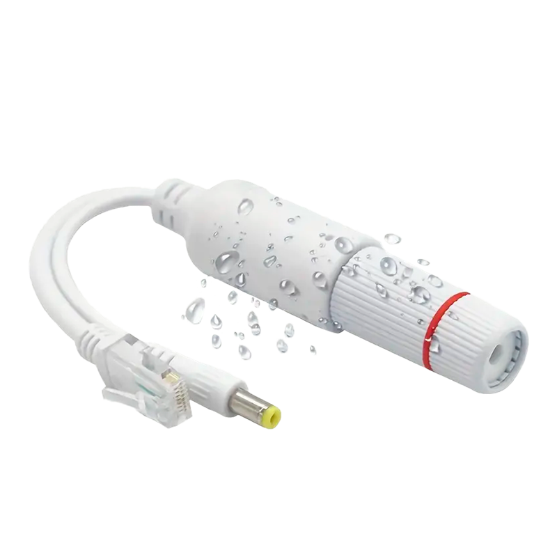 POE Splitter 15W, 12V, 2A - 10/100 Mbps
