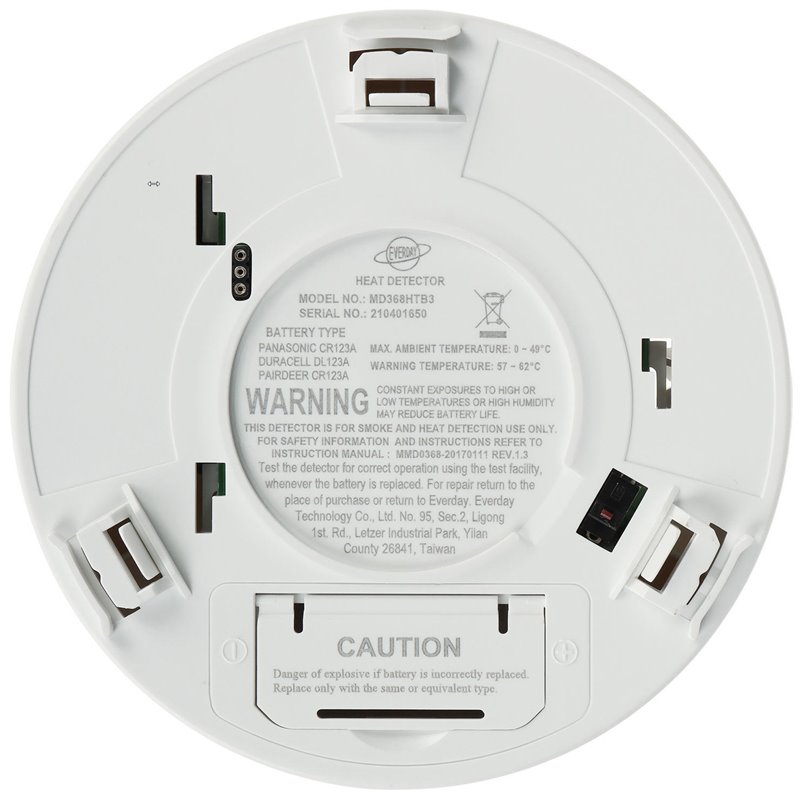 HikVision - wireless temperature detector, alarm from 57° degrees