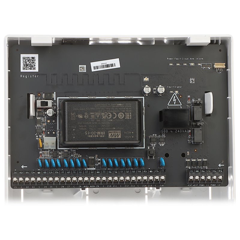 HikVision - AX Pro - Hybrid control panel with 96 zones, 16 wired zones
