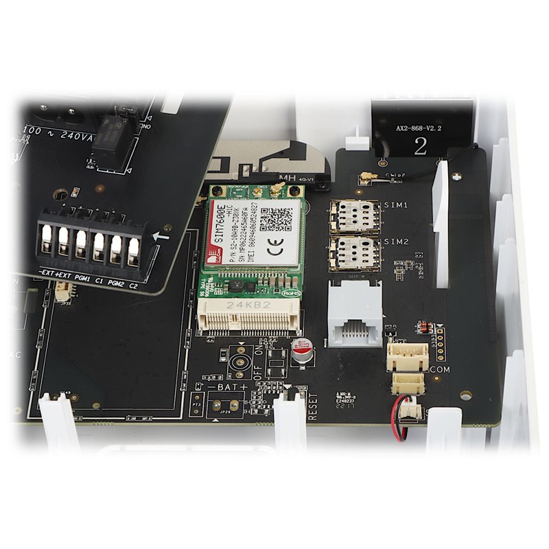 HikVision - AX Pro - Hybrid control panel with 96 zones, 16 wired zones