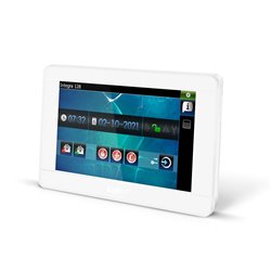Satel Integra touch-screen keypad 7", white