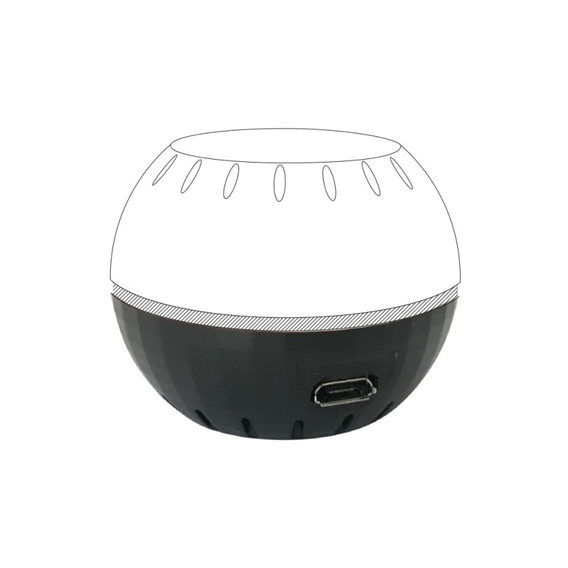 Shelly · Plug & Play · Accessories · "H&T USB Add-on" · Power supply · Black - 183385 - 2