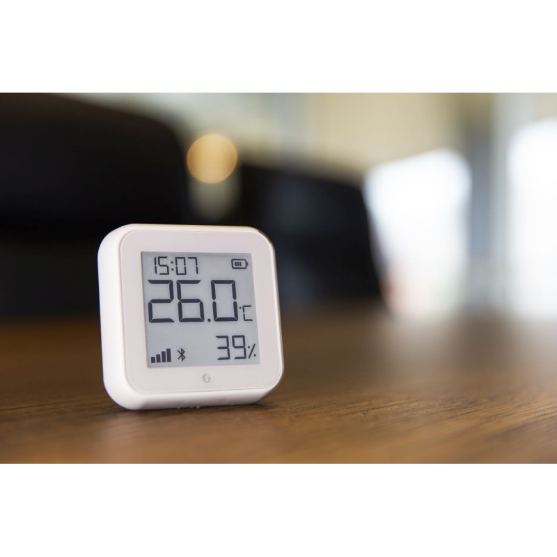 Shelly · Plug & Play · "H&T Gen. 3 Matte White" · Temperatur- & Feuchtigkeitssensor · WLAN · BT · USB C / Batterie (n.e.) - 2