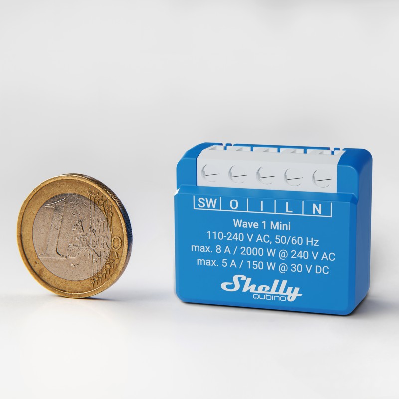 Shelly · Unterputz · "Wave 1 Mini" · Relais · max. A · 1 Kanal · Z-Wave - 227560 - 7