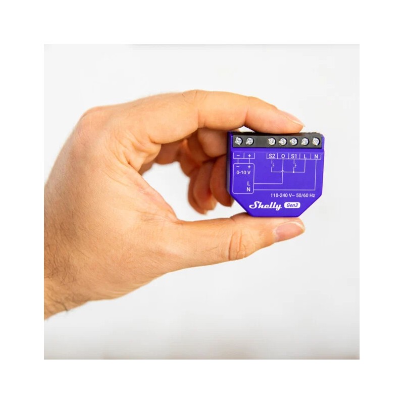 Shelly · Unterputz · "Dimmer 0-10V oder 1-10V PM Gen3" - 231837 - 5