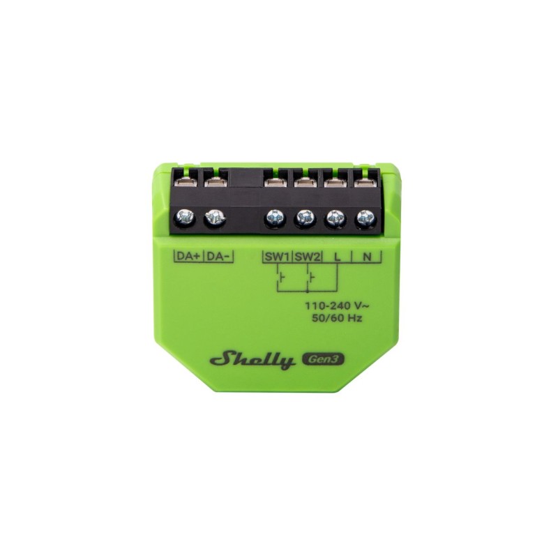 Shelly · Flush-mounted · "DALI Dimmer Gen3" · Relay · LED light controller - 234693 - 7