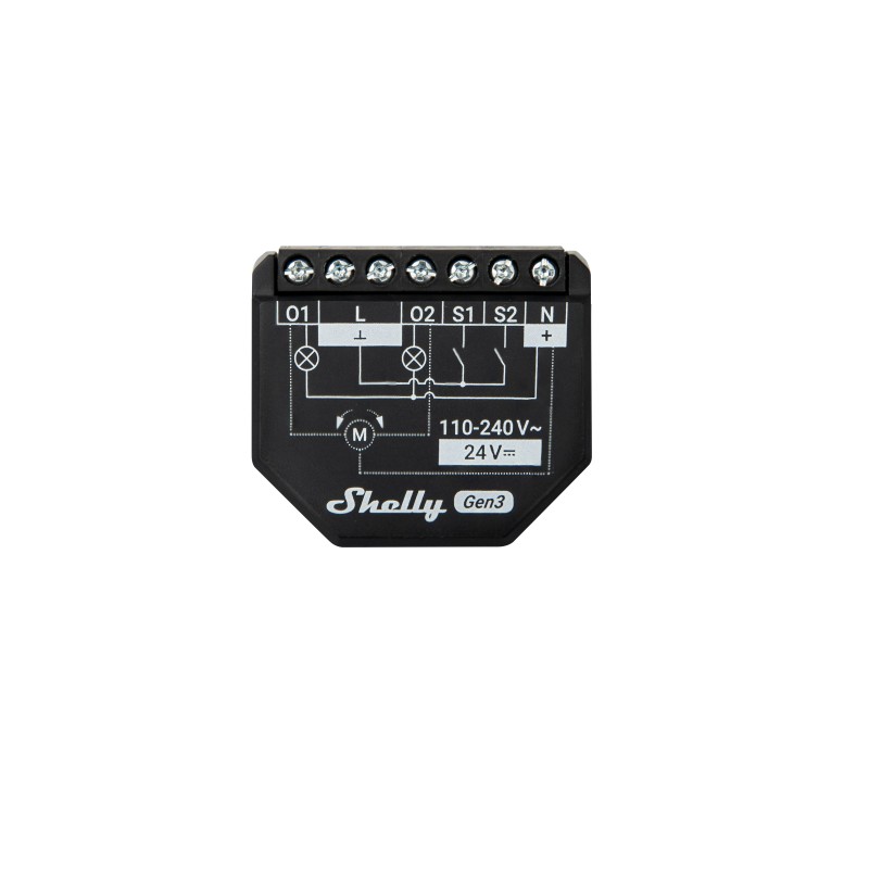 Shelly · Unterputz · "2PM Gen3" · 2er Pack · Relais · max 16A · 2 Kanal · WLAN · BT - 235723 - 6