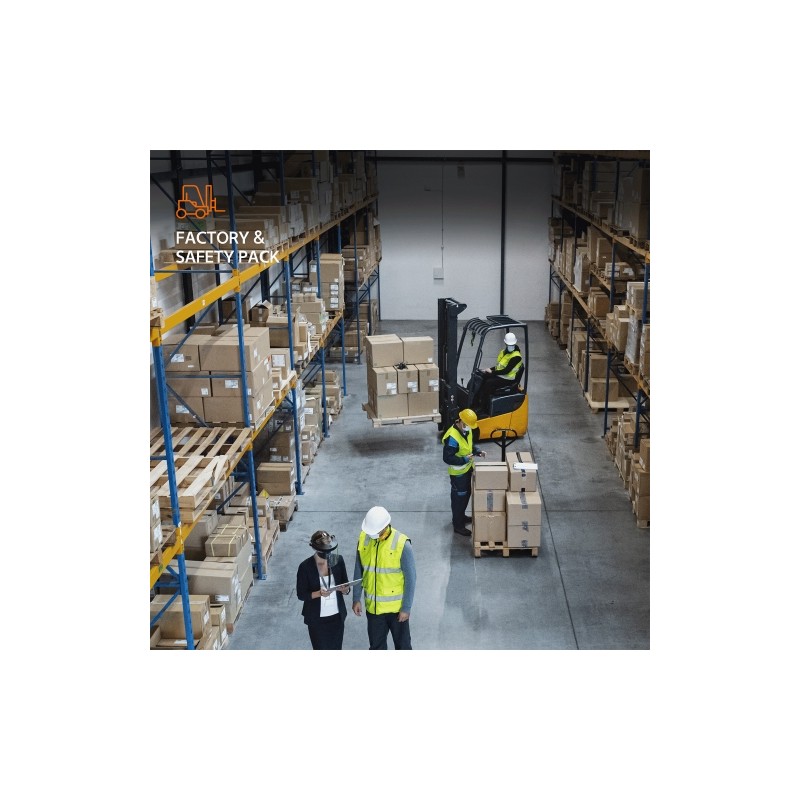 Hanwha Techwin Factory & Safety AI Pack AIA-C01FAC - 239421 - 1