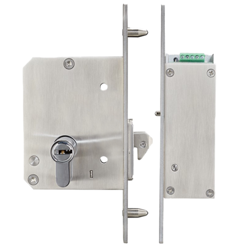 Security lock, motor lock for installation, holding force 800kg, NO & NC