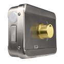 Motor lock for surface mounting, NO (Normally Open)